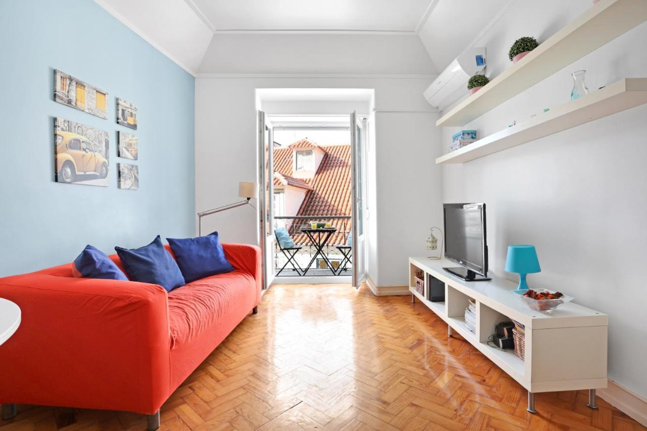 Castelo Apartment - Beautiful Balcony View Lisbon Bagian luar foto