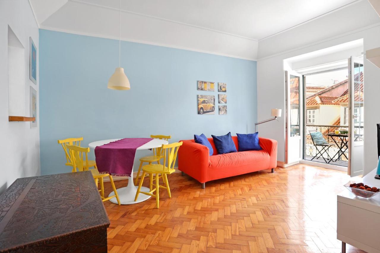 Castelo Apartment - Beautiful Balcony View Lisbon Bagian luar foto